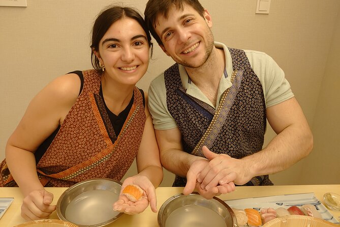 Authentic SUSHI Course Cooking Class - Meeting at Banix Kitahorie and Getting Rolling at 5:30 pm