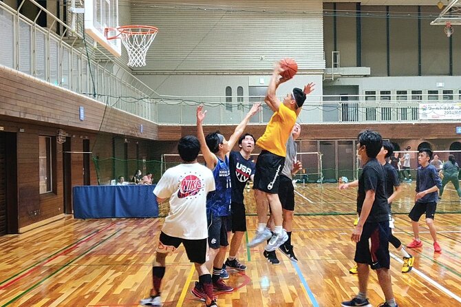 Basketball in Osaka with local players! - How the 3-hour Osaka game really works