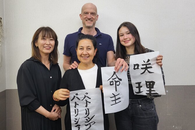 Calligraphy Workshop in Namba, Dotonbori - Keeping It Flexible: How Namba Lets You Pair This With Dotonbori and Kuromon