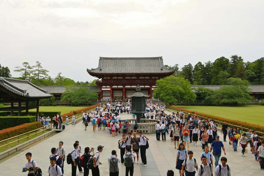 From Osaka: Nara, Kiyomizu-dera & Fushimi Inari Trip - Bus schedule reality: long distances and shifting stop order
