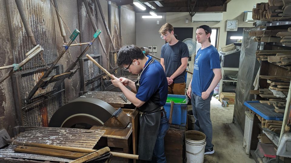 From Osaka: Sakai Knife Maker or Blacksmith Walking Tour - Key highlights in plain terms