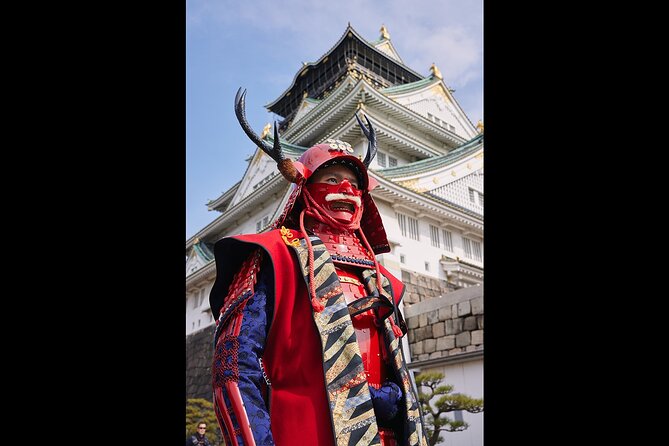 Honor - Experience Samurai & traditional Culture to the fullest - Armor and Osaka Castle Walk Time