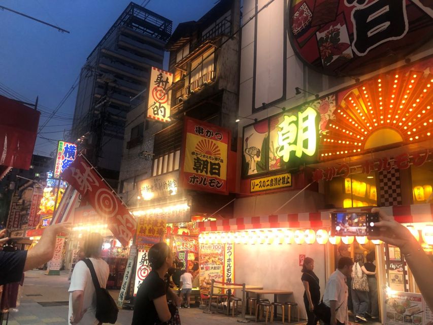 Hungry Osaka Street Food Tour: 15 Dishes & 3 Drinks - Getting the Most From Your Evening in Osaka