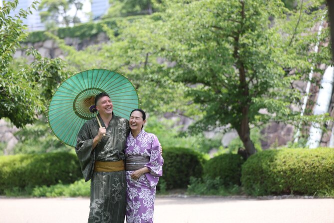 Kimono Rental Photoshoot Experience in Osaka - Osaka Castle and dinner ideas while dressed up