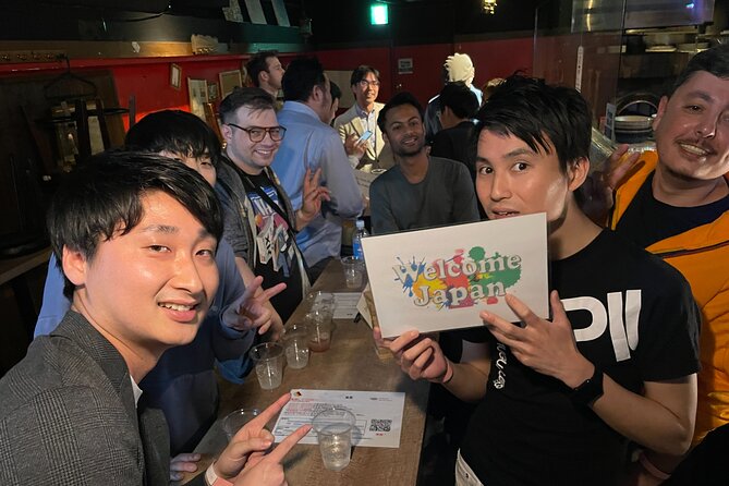 Meet Osaka local Friend & Fun Chat All We Can Drink Party Ticket - The 2.5-hour flow: what happens during the party
