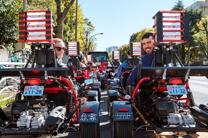 Official Japan Go-Kart Through Osaka Castle - Tsutenkaku, Janjan Yokocho, and the Blowfish Sign Moment
