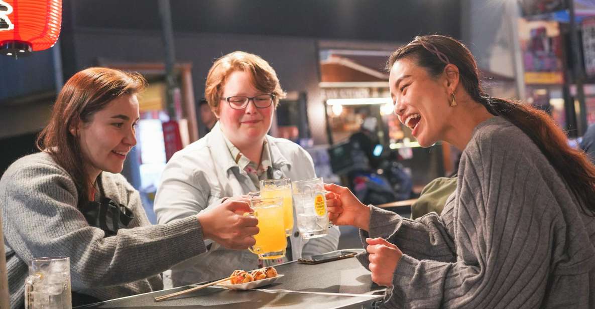 Osaka: Bar-Hopping Night Tour in Namba - Key things you’ll enjoy most