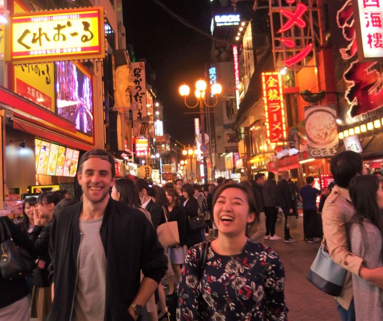 Osaka: Bar-Hopping Night Tour in Namba - Hozenji Temple: a short stop that changes the whole tone