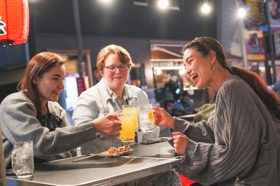 Osaka: Bar-Hopping Night Tour in Namba - Ura-Namba food alley: the “many little places” style dinner