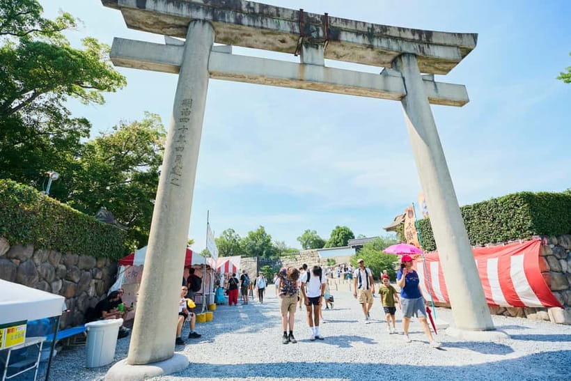 Osaka: Castle History Walking Tour / Castle Tower Admission - Hokoku Shrine Stop: A Calm Reset Inside Castle Grounds