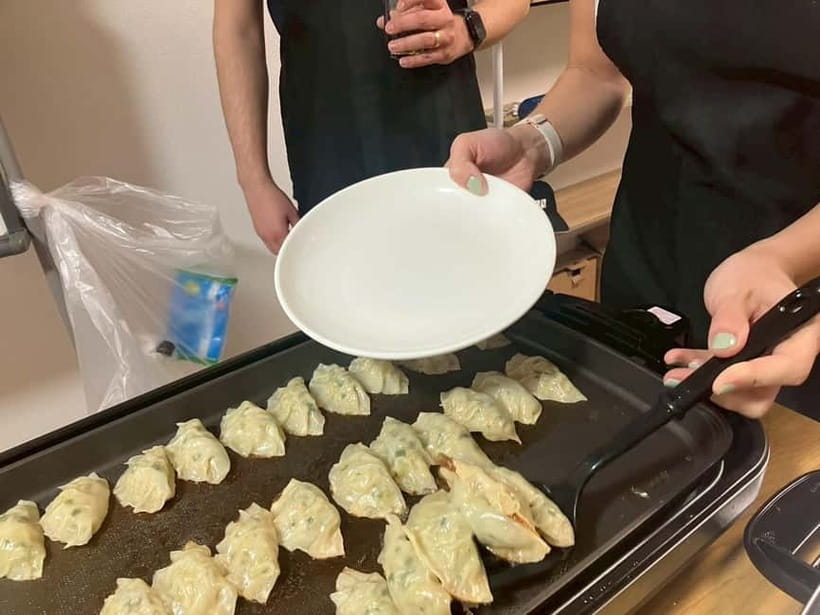 Osaka: Cooking Class Ramen & Gyoza Course in Nanba - 1.5 hours of hands-on cooking: noodles and dumplings, step by step