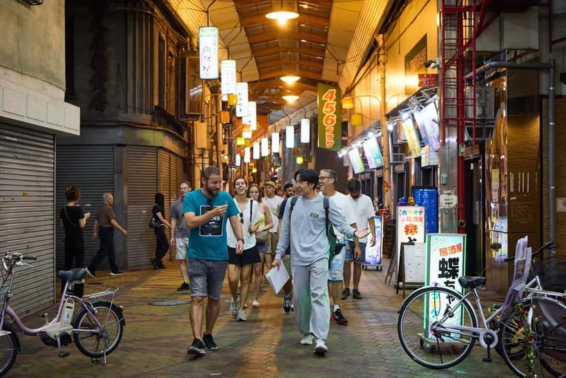 Osaka: Dark Side of Osaka Night Walking Tour - How the Guide Keeps Sensitive Material Grounded