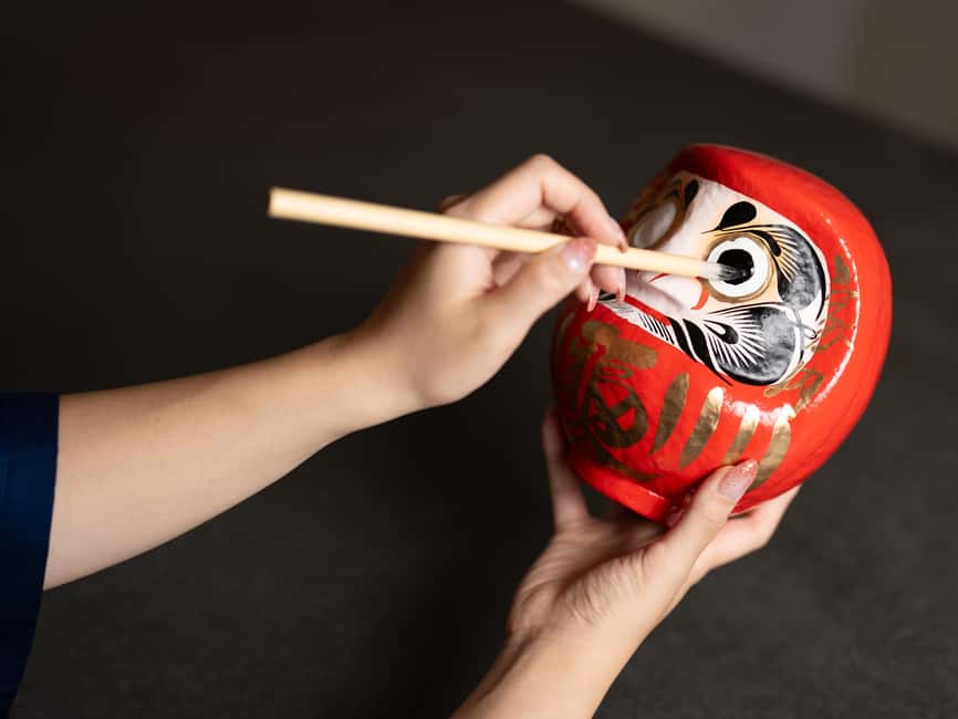 Osaka Daruma Workshop — Paint Your Own Good-Luck Daruma - Pick Your Color and Set Your Wish: Designing Freely
