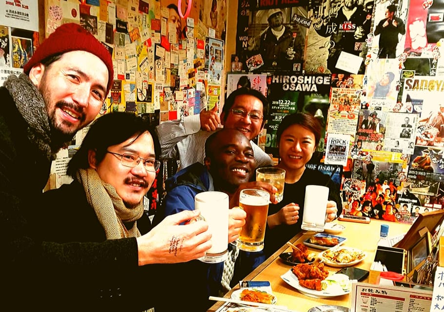 Osaka: Deep Backstreets Walking Tour with Dinner Option - Starting With Retro Osaka: Arcades, Markets, and Street Life at Night