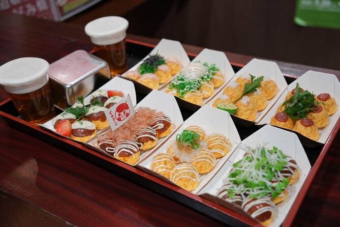 Osaka Delights: Traditional Japanese Food Tour - Okonomiyaki and kushikatsu at Kushikatsu Yokozuna Hozenji: Osaka dinner in one place