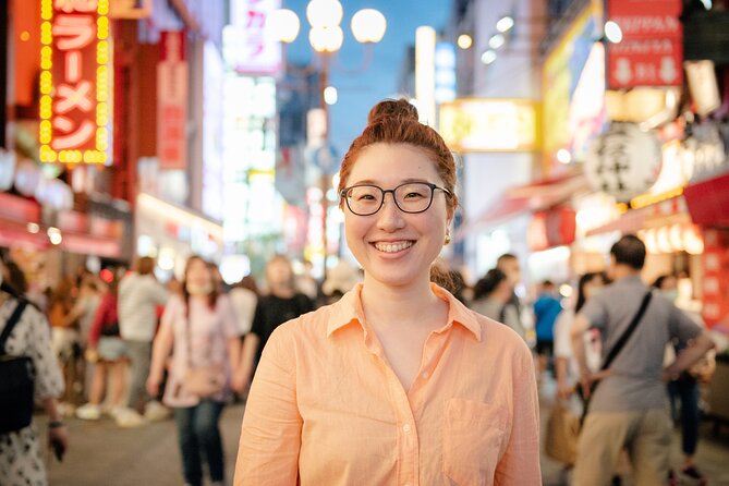 Osaka Dotonbori Night Photoshoot - Private | Pro Photographer - Stop 4: Hidden Angles (Where the “Magazine Quality” Happens)