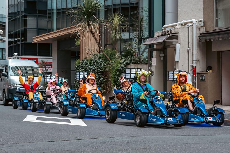 Osaka: Go Kart Tour on Osaka Streets with Guide - Photos and the Quiet Parts Between Stops