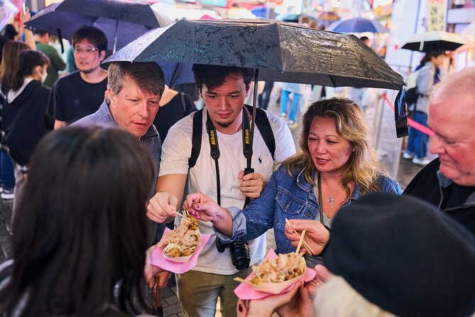 Osaka: Guided Food Tour with 12 Dishes at 4 Local Eateries - Group Size and Pace: Social, Not a Stampede