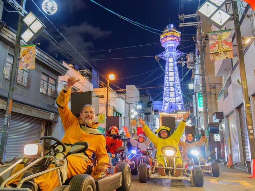 Osaka: Guided Go Karting Tour in a Funny Costume - Photos and photosops: turning movement into memories