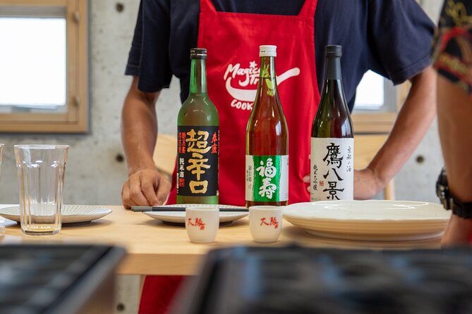 Osaka Home Feast Cooking and Sake Experience - Sake pairing and the taku-nomi home-drinking vibe