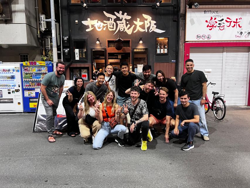 Osaka: Izakaya Bars Guided Walking Tour - Osaka Izakaya Nights: Why This Route Makes Sense on Your First Time