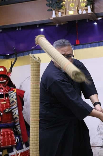 Osaka: Learn Bushido - Trial Slashing with Samurai Sword - Key things you’ll notice right away