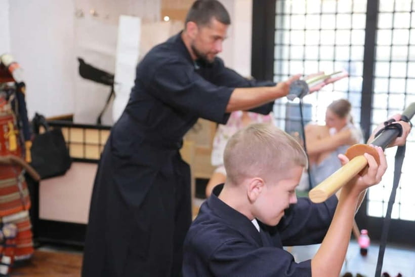 Osaka: Learn Bushido - Trial Slashing with Samurai Sword - Sword manners, belt walking, and why it matters for beginners