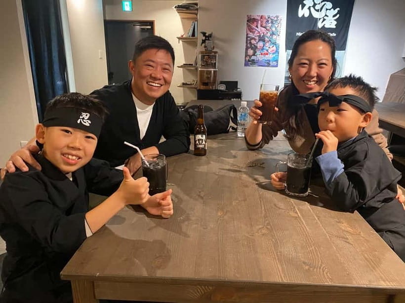 Osaka: Ninja Experience Cafe in Dotonbori - The Samurai vs Ninja Lesson and Other Little Extras