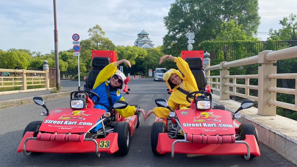 Osaka: Original Street Kart Experience (1 Hr) - Turning Into a Local Celebrity: Costumes, Karts, and Your Guide
