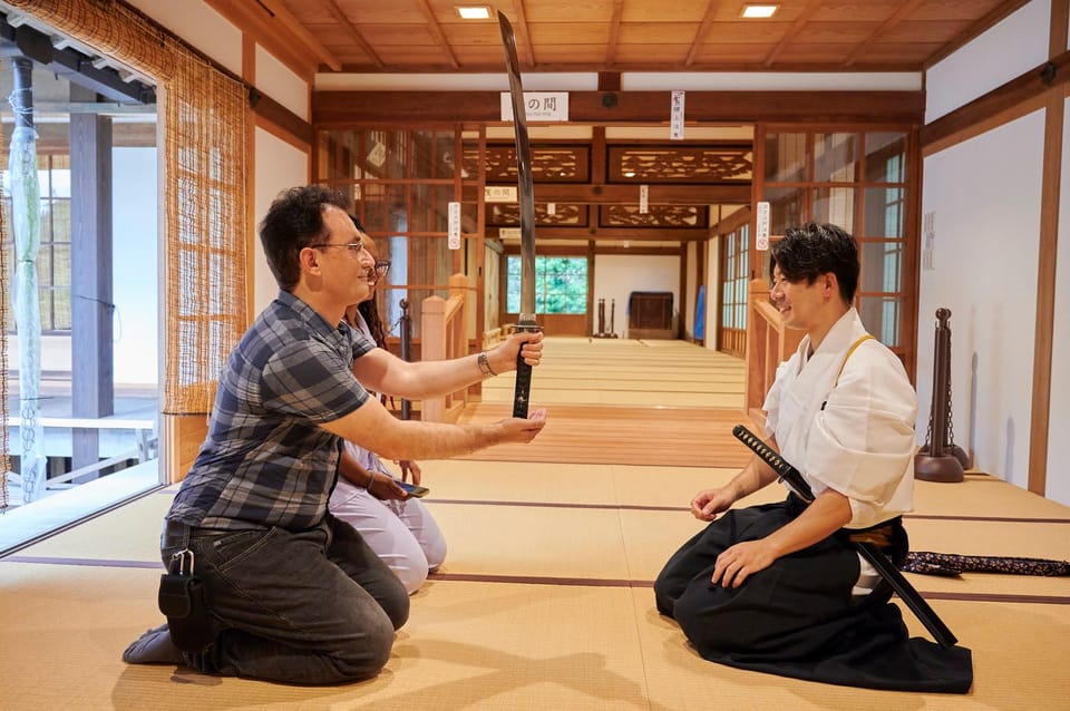 Osaka: Private Samurai Experience - Train with Sword Master - The exclusive performance that sets the tone for training