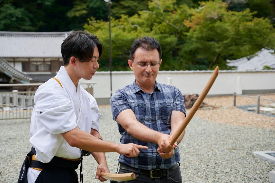 Osaka: Private Samurai Experience - Train with Sword Master - What you actually do in the 3 hours: from stance to controlled cuts