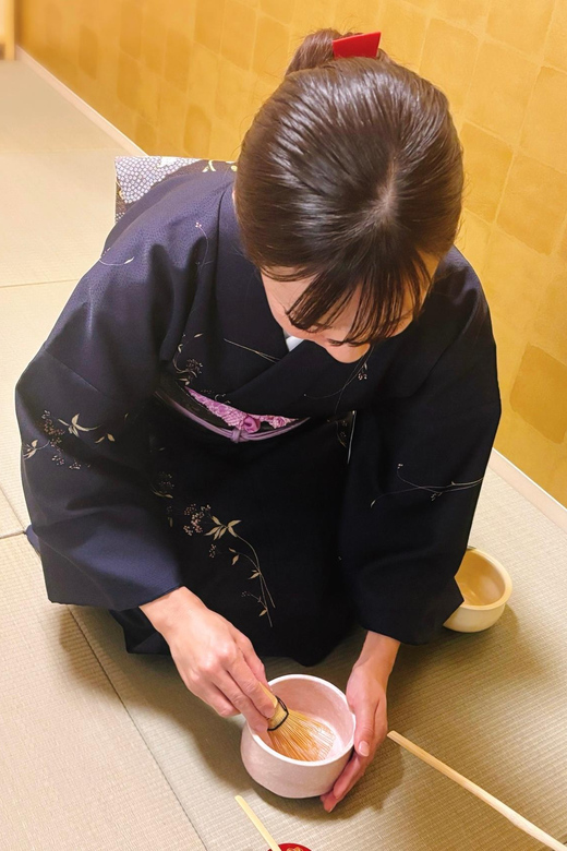 Osaka: Private Tea Ceremony and Calligraphy Experience - Tea ceremony hour: matcha you make, sweets you taste twice