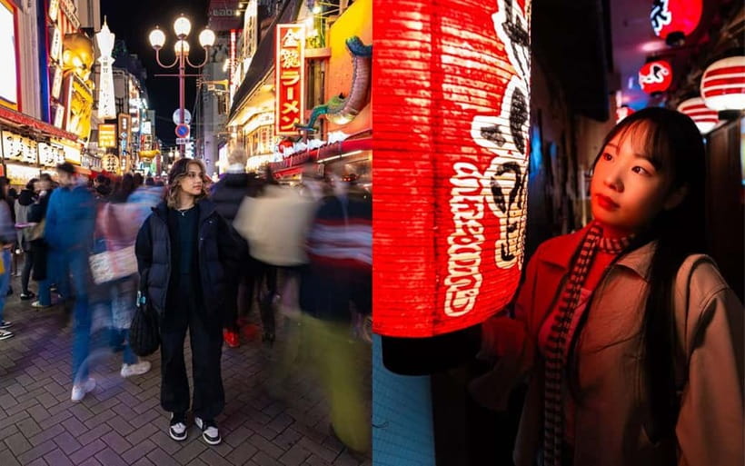 Osaka: Private Vibrant Nighttime Photoshoot (Dotonbori) - Hidden Side Streets: The Extras That Usually Make People Say Wow