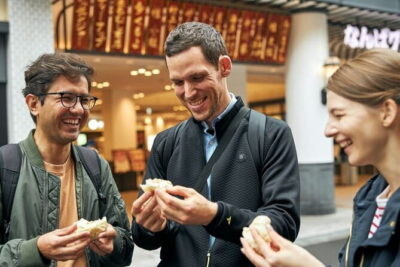 Osaka Street Food Tour: Private & Personalized - Jikko Japanese Knife Shop Namba Parks: precision before snack time