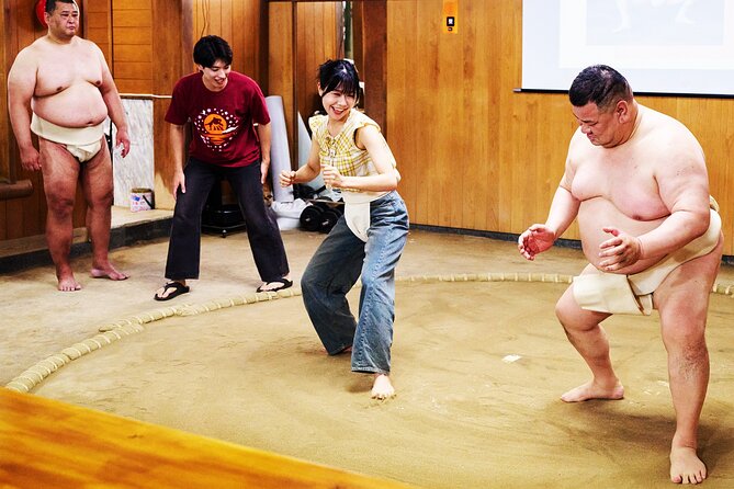 Osaka Sumo Experience with Live Show and Audience Challenge - Learning the Rules Without Turning It Into Homework