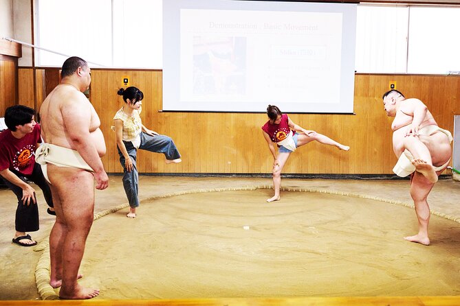 Osaka Sumo Experience with Live Show and Audience Challenge - The Tachiai Moment: The Stand-Up Clash That Hooks You