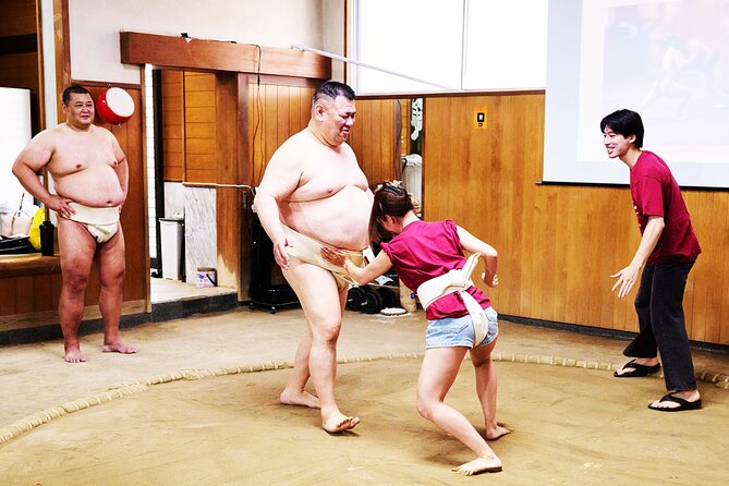 Osaka Sumo Experience with Live Show and Audience Challenge - Where to Meet: Nishinari Ward and the AI Building