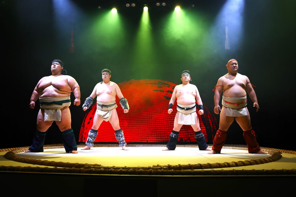 Osaka: Sumo Stage Show with Bento or Snack + Fight & Photo - The Photo Moment: Your Post-Show Souvenir