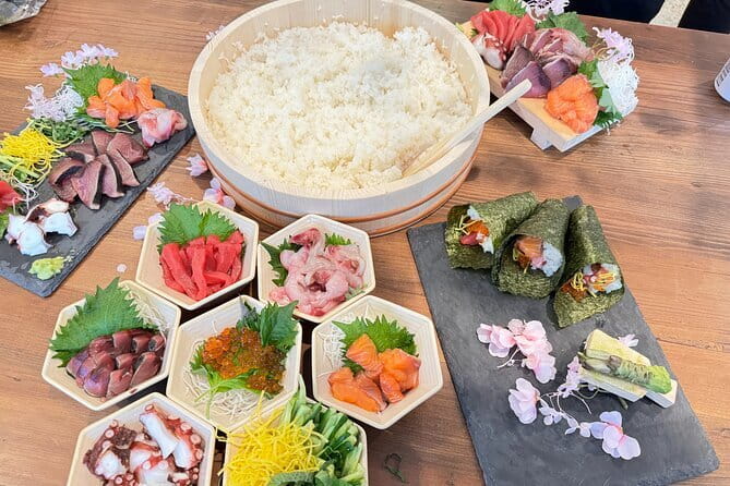 Osaka Sushi Cooking Class "Learn here and make it at home" - Finding the Kitchen: A Quick Walk From Shinsaibashi and Honmachi