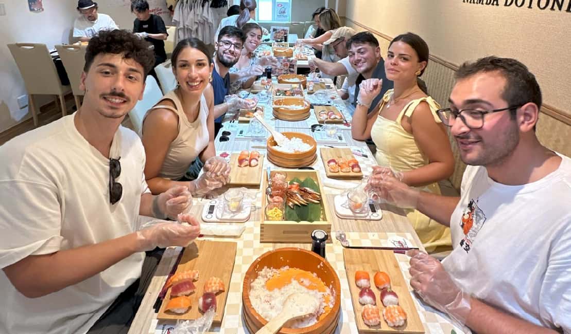 Osaka: Sushi Making in Spacious Studio (SAME-DAY OK!) - Finding Sushi Master Namba without turning it into an adventure