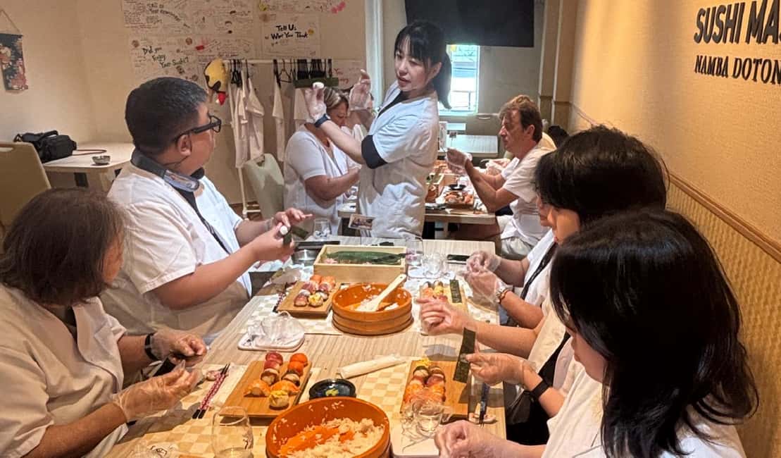Osaka: Sushi Making in Spacious Studio (SAME-DAY OK!) - Vegetarian needs: how the class handles substitutions