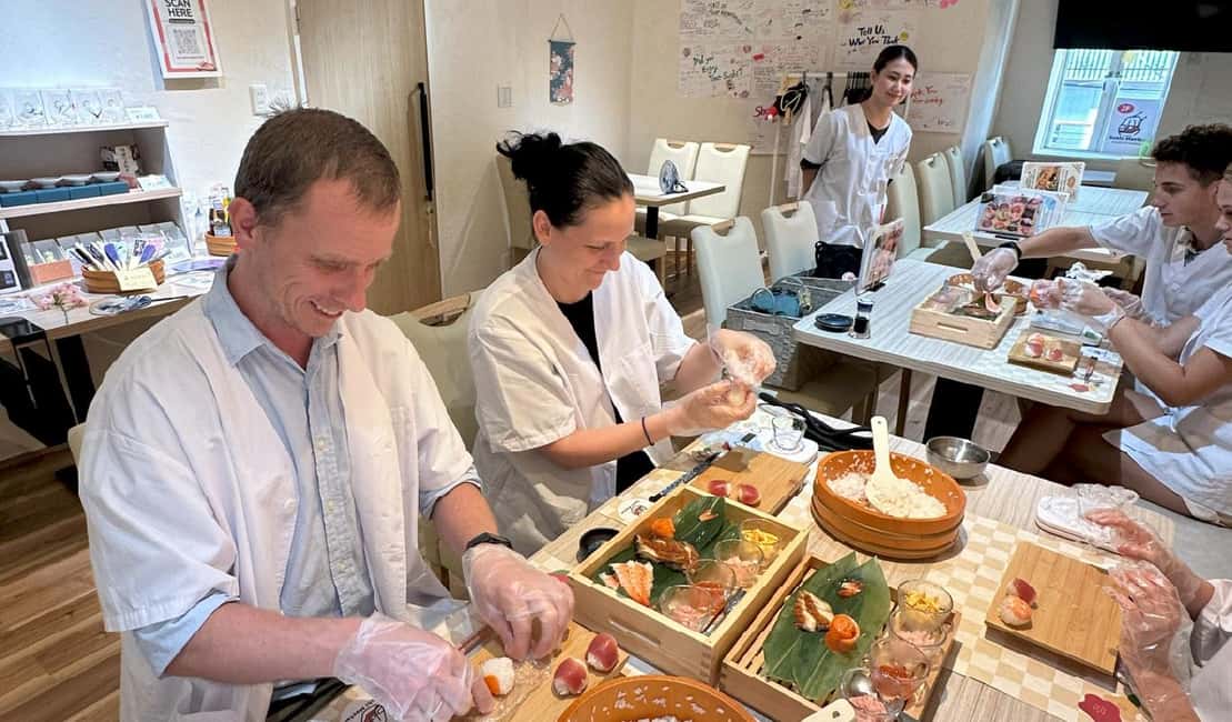 Osaka: Sushi Making in Spacious Studio (SAME-DAY OK!) - Allergies and food rules you should not ignore