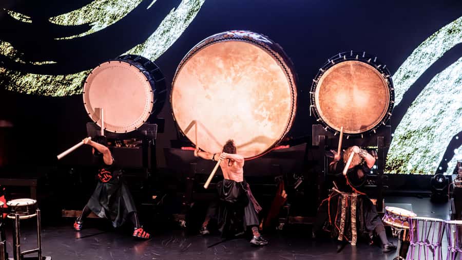 Osaka: UTAGE Japanese Taiko Live Show - The audience participation moment: how you get a one-song stage role
