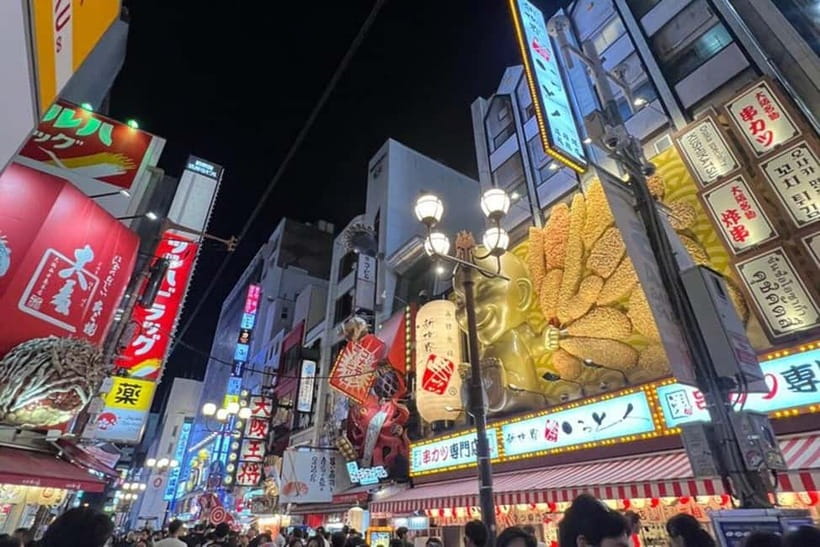 Osaka: Walking Tour and Top Highlights - Getting your bearings in Namba Walk before the walking starts