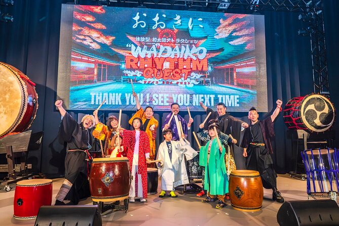 OSAKA:Feel the Power! Learn Taiko Drum from Professionals - Your “memory lost” mission: why the format works