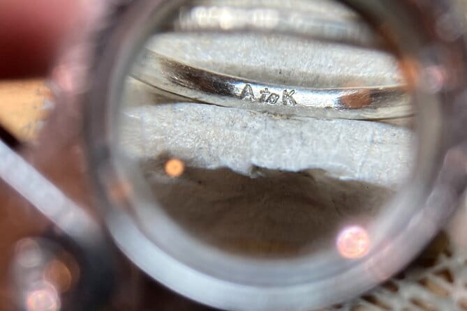 Private Handmade Ring Workshop Class - Tankin Hammer Marks: What You’re Actually Making