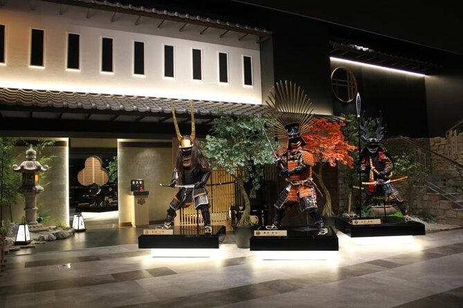 Samurai dress-up and shows, plus Tea Ceremony & Calligraphy - Where Samurai Armor Meets Dotonbori Convenience