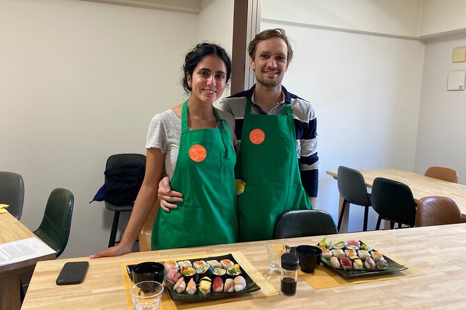 Sushi Class in Osaka Dotonbori - Dietary options: vegetarian and gluten-free on request