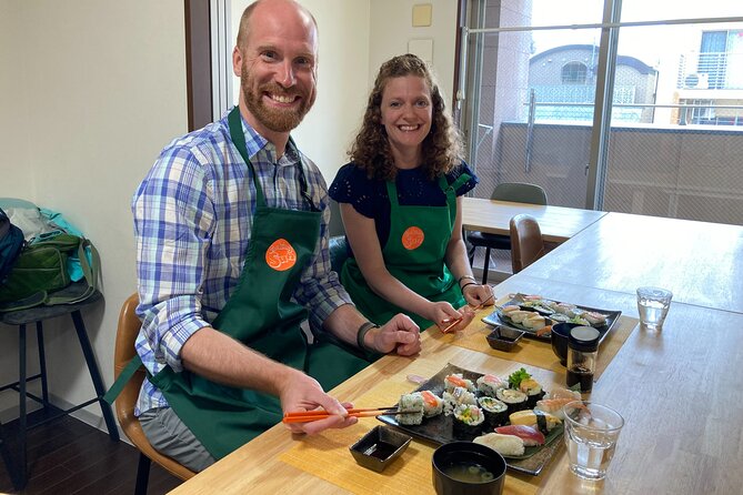 Sushi Class in Osaka Dotonbori - What you’ll make: salad roll, nigiri, and oshizushi
