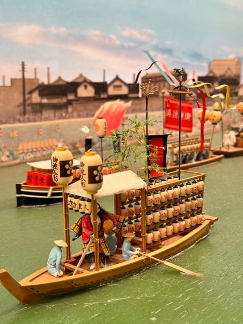 (Ticket Included) Explore Osaka Castle & Museum of History - Museum of History: Naniwa Palace dioramas and Edo-period town life